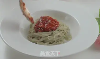 Make The Korean blending of noodles step 3