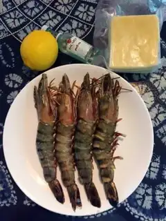 Make Cheese shrimp step 1