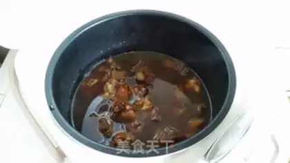 Make Red burning pig hoof step 5