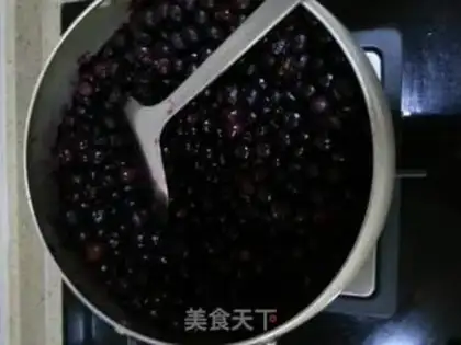 Make Blueberry jam step 4