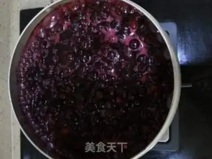 Make Blueberry jam step 5