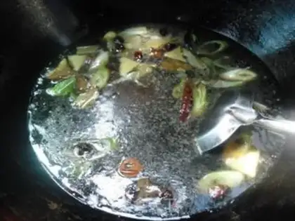 Make Soybeans burning elbows step 4