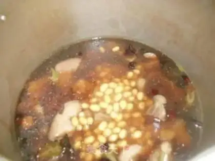 Make Soybeans burning elbows step 5