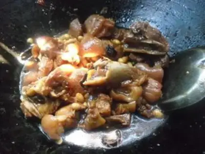 Make Soybeans burning elbows step 6