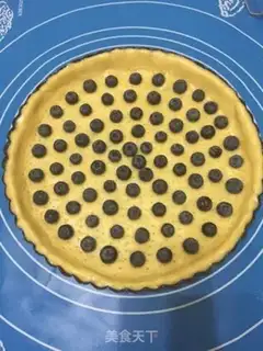 Make Blueberry cheese pie step 2