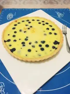 Make Blueberry cheese pie step 4