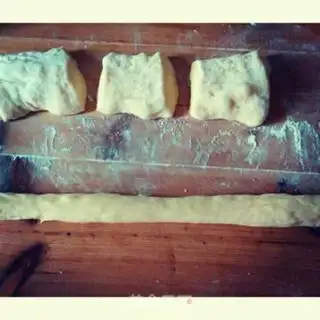 Make Hands on old bread step 8