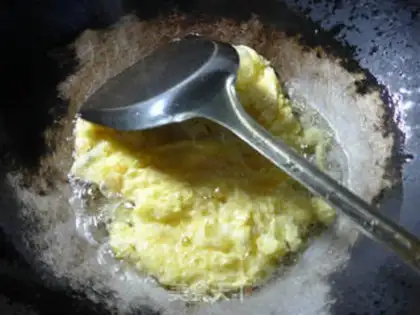 Make Five eggs with beans step 3