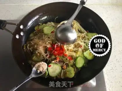 Make ♪ Pill pepper, lamb and sour noodles ♪ step 10