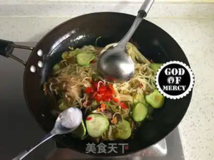 Make ♪ Pill pepper, lamb and sour noodles ♪ step 11