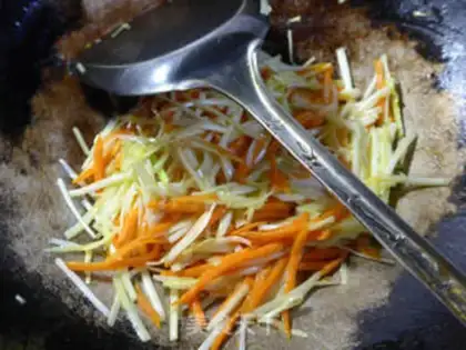 Make Carrot sprouts step 4