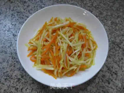 Make Carrot sprouts step 5