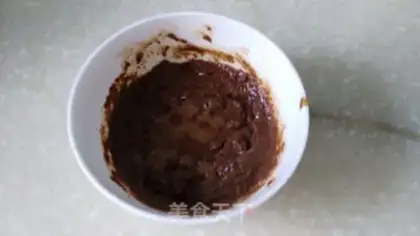 Make Red sugar sesame pancakes step 1