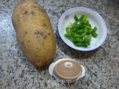 Make Potato pieces step 0