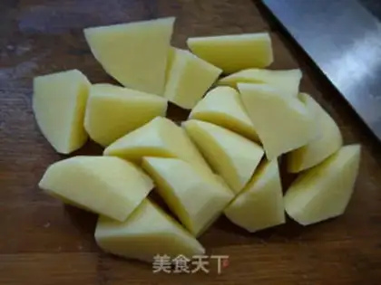 Make Potato pieces step 2