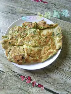Make Onion omelette eggs step 3