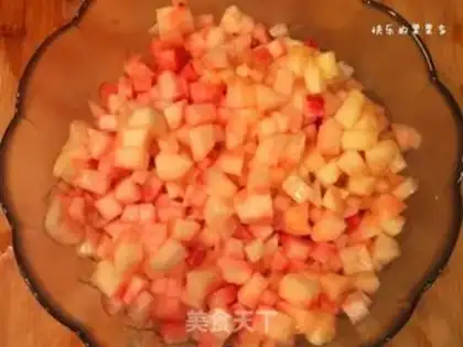 Make Honey-water peach jam step 4