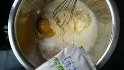 Make Milk tacos step 1