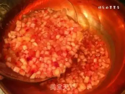 Make Honey-water peach jam step 6
