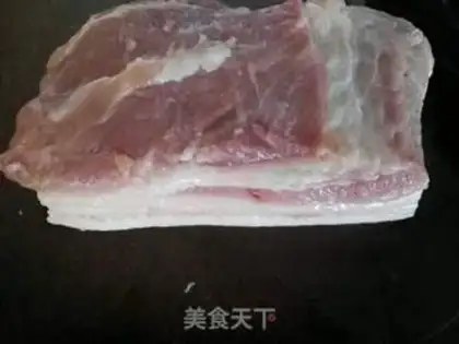 Make Garlic white meat step 0