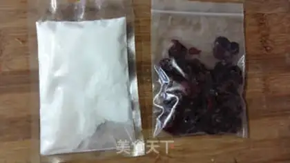 Make The cranberry scab step 0