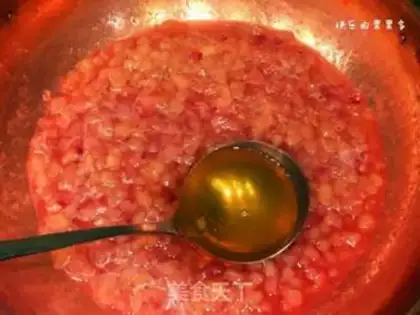 Make Honey-water peach jam step 8