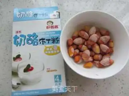 Make Silver almond tofu step 0