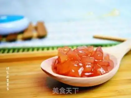 Make Honey-water peach jam step 11