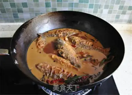 Make Live fish pot sticker step 10