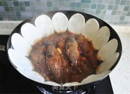 Make Live fish pot sticker step 11