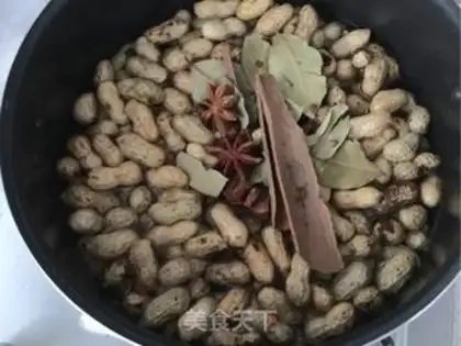 Make Five saline peanuts step 4
