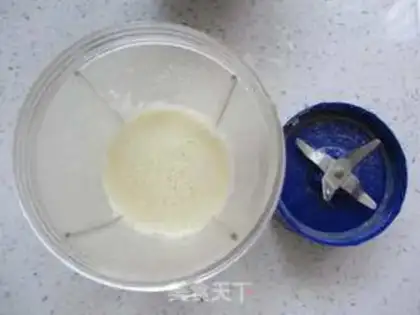 Make Silver almond tofu step 4