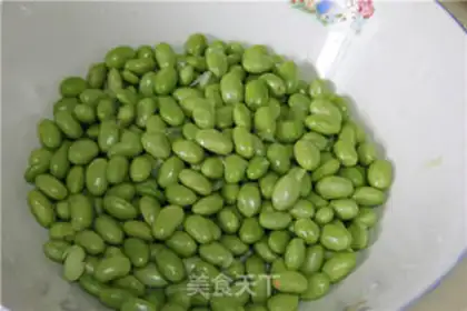 Make Soybeans and radish step 0
