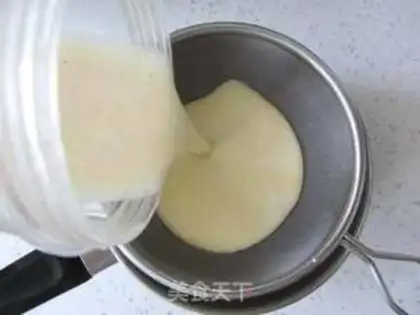 Make Silver almond tofu step 5
