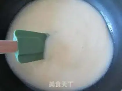 Make Silver almond tofu step 7