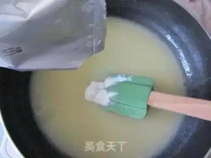 Make Silver almond tofu step 8