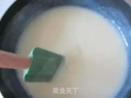 Make Silver almond tofu step 9