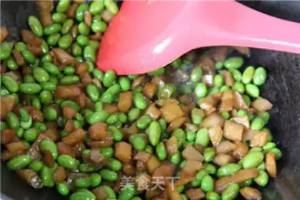 Make Soybeans and radish step 7