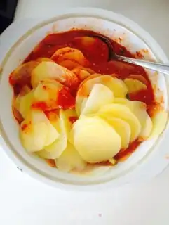 Make Hot potatoes step 3