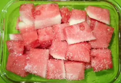 Make Watermelon smoothie step 1