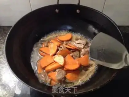 Make Burn the pork step 4