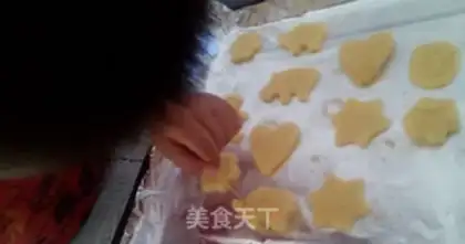 Make A shape cookie step 6