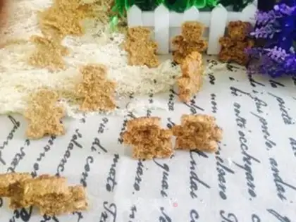 Make oatmeal red sugar cookies step 12