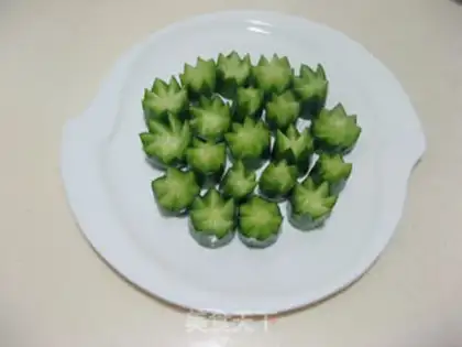 Make Jelly cucumber step 1