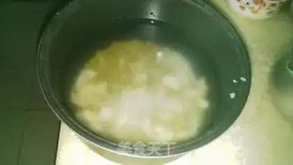 Make Green bean rice porridge step 2
