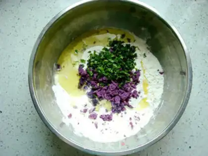 Make A thin cookie step 1