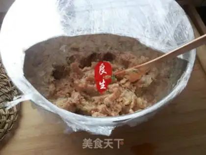 Make The small cage wraps meat step 14