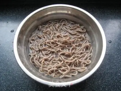 Make Shrimp barley step 1