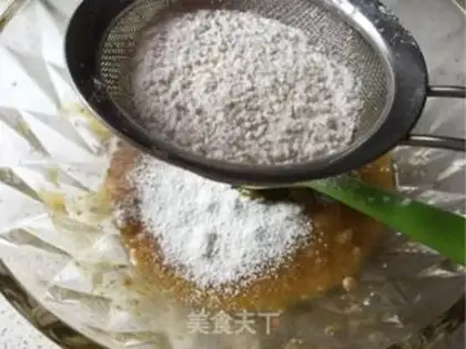 Make Sesame peaches step 7