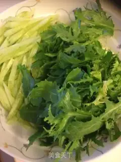 Make Vegetable cheese salad step 1